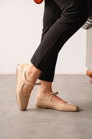 Kadın Cortec Babet Ayakkabı - Ten-Rugan