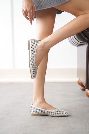 Kadın Joyce Babet Ayakkabı - Gümüş