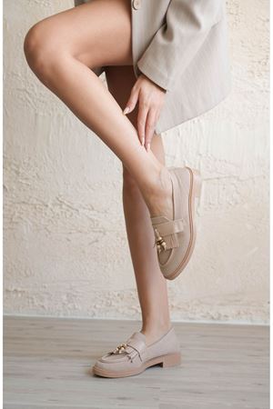 Kadın Ojox Püsküllü Loafer  - Nude