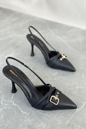 Kadın Wille İnce Topuklu Ayakkabı - siyah-deri